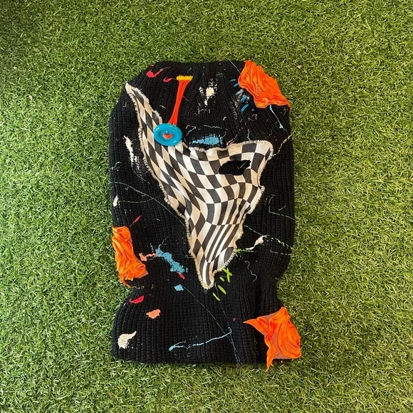 Hand Made Ski Mask - Customized Face Cover - Cubre Cara Estilizado - Face Mask - Picture 3 of 6